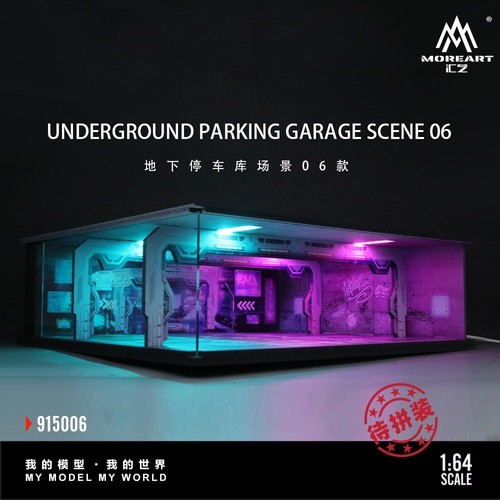 Underground parking garage - underground,