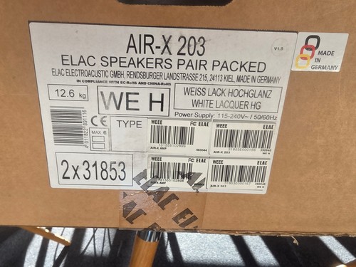 Elac air 203 speaker pair - elac,