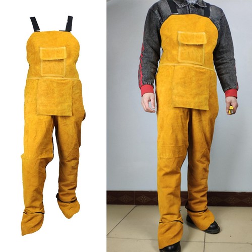 Leder latz schürze anzug - latz,