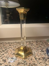 Kerzenständer Glas Gold Höhe