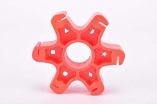 CYCLUS TOOLS wrench for aerodynamic spokes, 6 sizes, red plastic