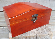 19x12cm Schmuck Holz Kiste