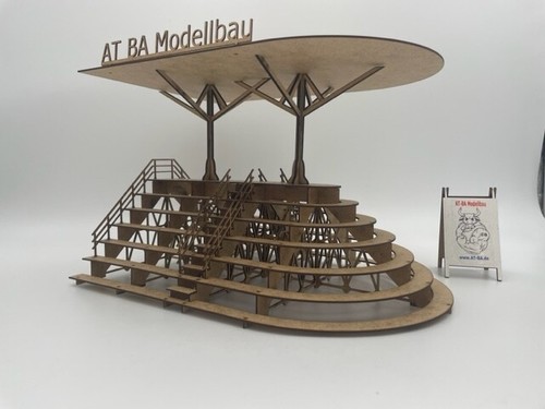 Slotcar tribüne spitzkehre - slotcar,