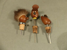 3x Zierkorken Korken Figur