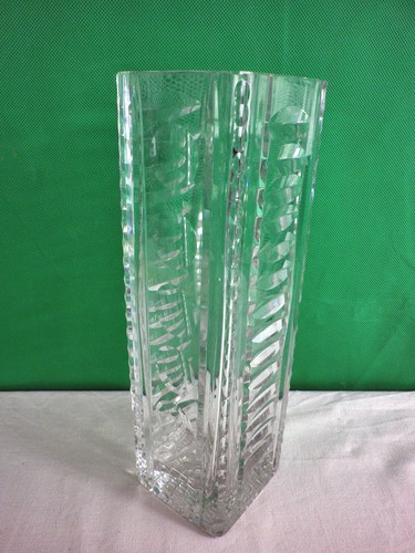 Vase 4eckig bleiglas - 4eckig,