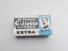 GILLETTE BLAUE RASIERKLINGEN