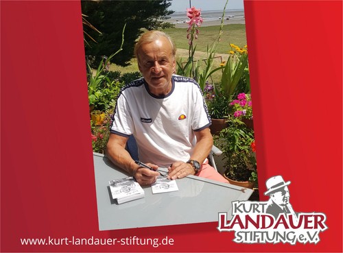 Autogrammkarte gernot rohr - gernot,