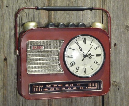 Schlüßelkasten mit uhr retro - schlüßelkasten,