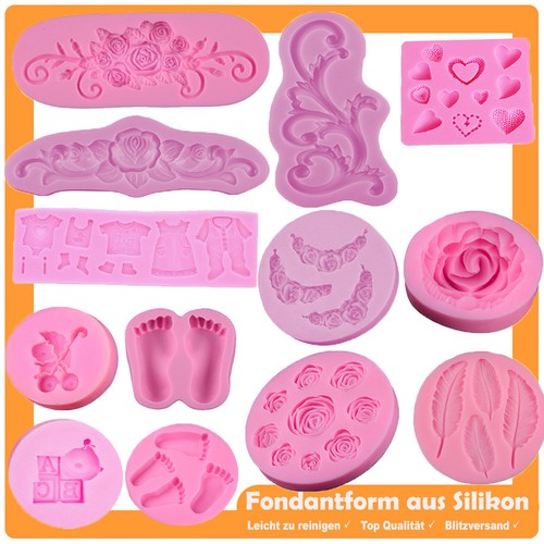 Silikon fondant ausstechform - silikon,