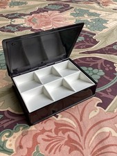 Briefmarken Box Antik. Bakelit, Top Erhalten