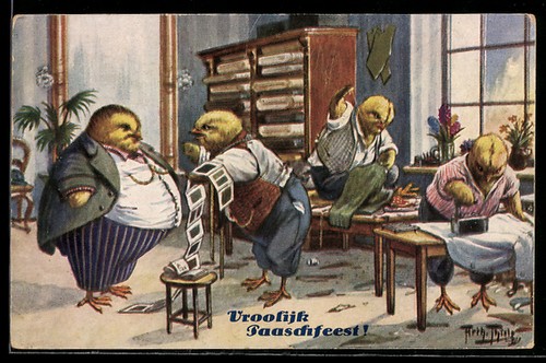 Künstler arthur thiele - künstler-ak,