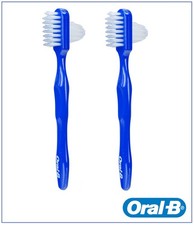 2 Oral B Prothesenbürste Zahn