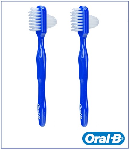 Oral prothesenbürste zahn - oral, b