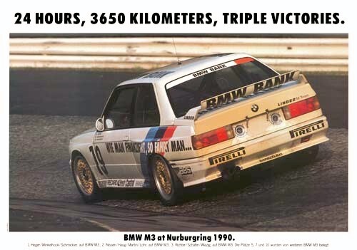 Bmw e30 poster dtm - e30,