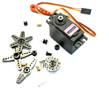 Lenk Servo Metall Getriebe Alu Arm Halterungen für 1:10 / 1:8er RC Car (2059-4)