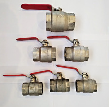 Kugelhahn Absperrhahn 1. 1.4" Zoll 1 1/2" Zoll 2" Absperrventil mit Griff Hebel