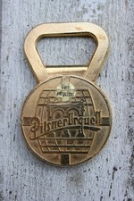 Alter Flaschenöffner Pilsner Urquell, hart-vergoldet