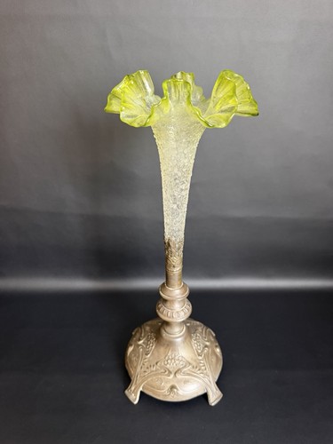 Jugendstil glasvase mit - glasvase,