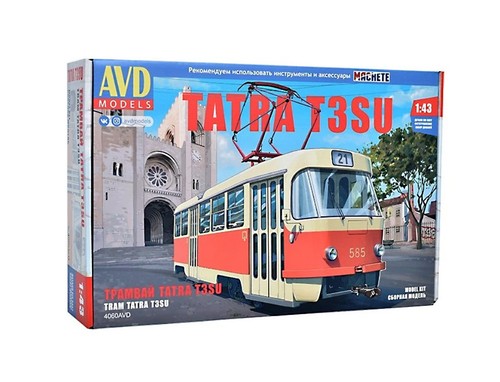Straßenbahn tatra t3su - tatra, avd