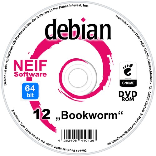 Linux debian bookworm 64 - linux, "bookworm"