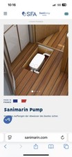 Sani Marin Pump 24 Volt SFA Sanibroy wurde Nur Als Test verbaut und 2 X genutzt.