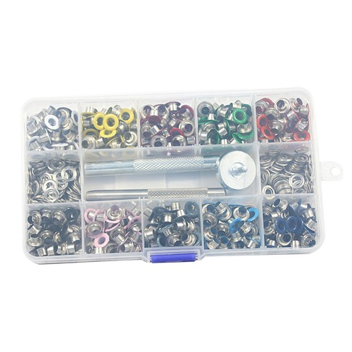 400pcs multi farb - -farb, -grommets