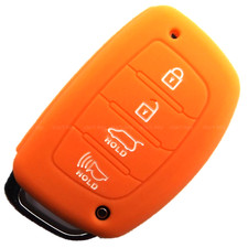 Schlüssel Silikon Cover Hülle Schutzhülle für Hyundai I40 keyless Go 4 Tasten