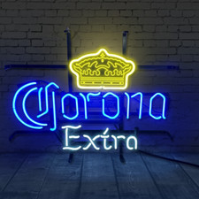 Leuchtreklame bar corona - leuchtreklame, extra