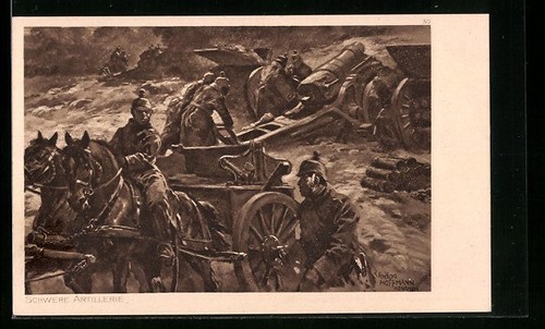 Künstler anton hoffmann - künstler-ak,