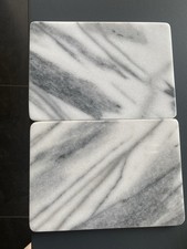 4 Frühstücksbrettchen Marmor