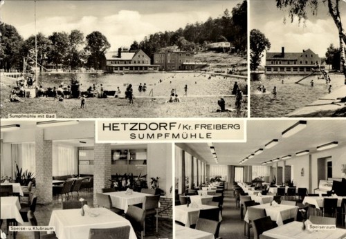 Hetzdorf halsbrücke in - ak,