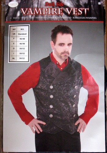 Halloween kostüm vampir weste - kostüm,
