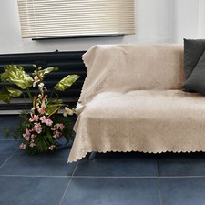 Sofaüberwurf Rutschfest Couch Überwurf Schoner Bügelfrei 165x205 cm Abwaschbar