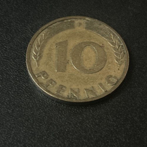 Münze pfennig 1950 f - 10,