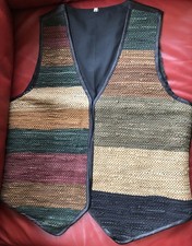 Edler Designer- Leder Weste