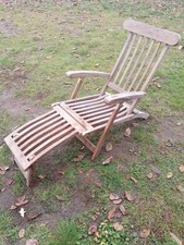 Deckchair, Gartenliege aus Holz, Sonnenliege,Gartenstuhl, Gartenmöbel,Teakholz