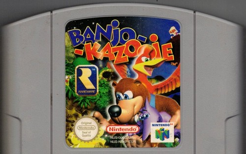 Banjo kazooie - banjo-kazooie, (n64)