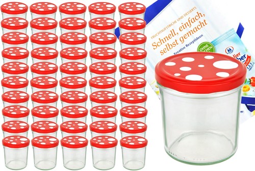 Sturzgläser 350ml rot - 50,