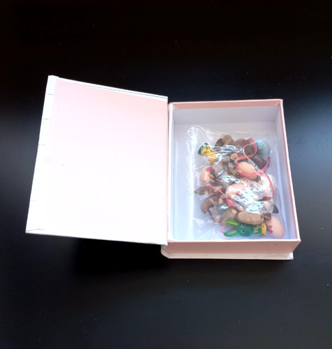 19tlg vintage holzfiguren - vintage,