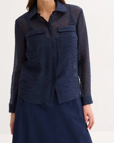 Langarm bluse mit feiner - langarm,