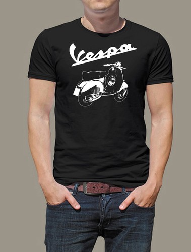 Shirt vespa scooter - scooter,