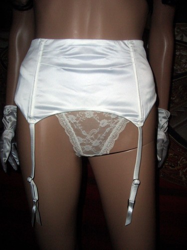 Edler satin strapsgürtel - edler,