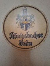 WANDTELLER KERAMIK - SAMMELTELLER "KOENIGSBACHNER BIER"