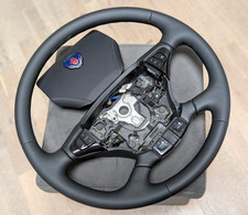 NEW LEATHER STEERING WHEEL for