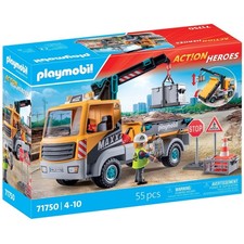 PLAYMOBIL 71750 Baustellen-LKW
