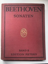 Antiquarische noten beethoven - antiquarische,