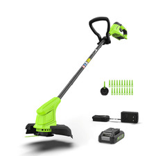 24V Akku Rasentrimmer 25cm Gen2 Greenworks ST24B216-01, 2Ah Batterie & Ladegerät