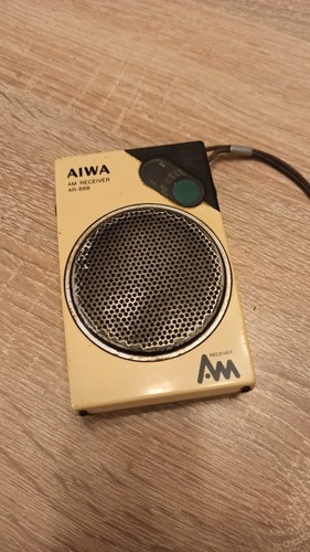 Vintage radio aiwa receiver - radio,