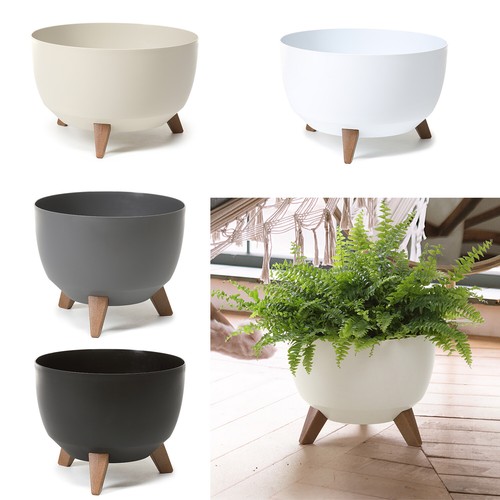 Blumenkübel mit füßen - mit,