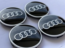 4x Original Audi 2021 A3 A4 A5 A6 A7 A8 Rad kappen Felgen deckel naben Abdeckung